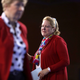 Virginia Thomas, wife of Supreme Court Associate Justice Clarence Thomas, moderates a panel discussion titled “When did World War III Begin? Part A: Threats at Home” during the Conservative Political Action Conference at the Gaylord National Resort and Convention Center on February 23, 2017, in National Harbor, Maryland